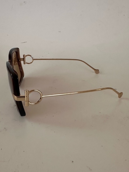 SALVATORE FERRAGAMO Gancio 55mm Square Sunglasses